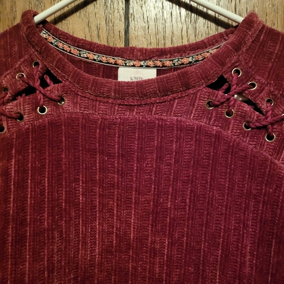 Knox rose chenille sweater - Picture 2 of 5